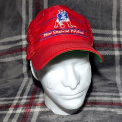 Vintage Snapback New England Patriots Annco Hat The Game Rare Split Bar