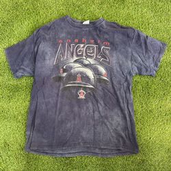 Vintage Y2K Anaheim Angels MLB Baseball T-shirt Tee 