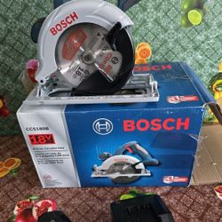 BOSCH 18-VOLT  6-1/2 IN CORDLESS CIRCULAR SAW