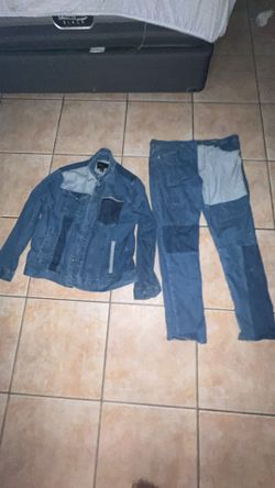 Sean John blue jeans 2 pcs size 2xl top and 40 bottom