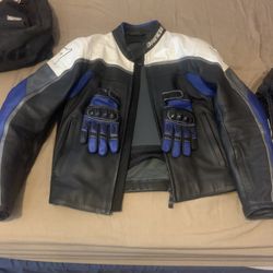 Dainese motorcycle Jacket And Gloves