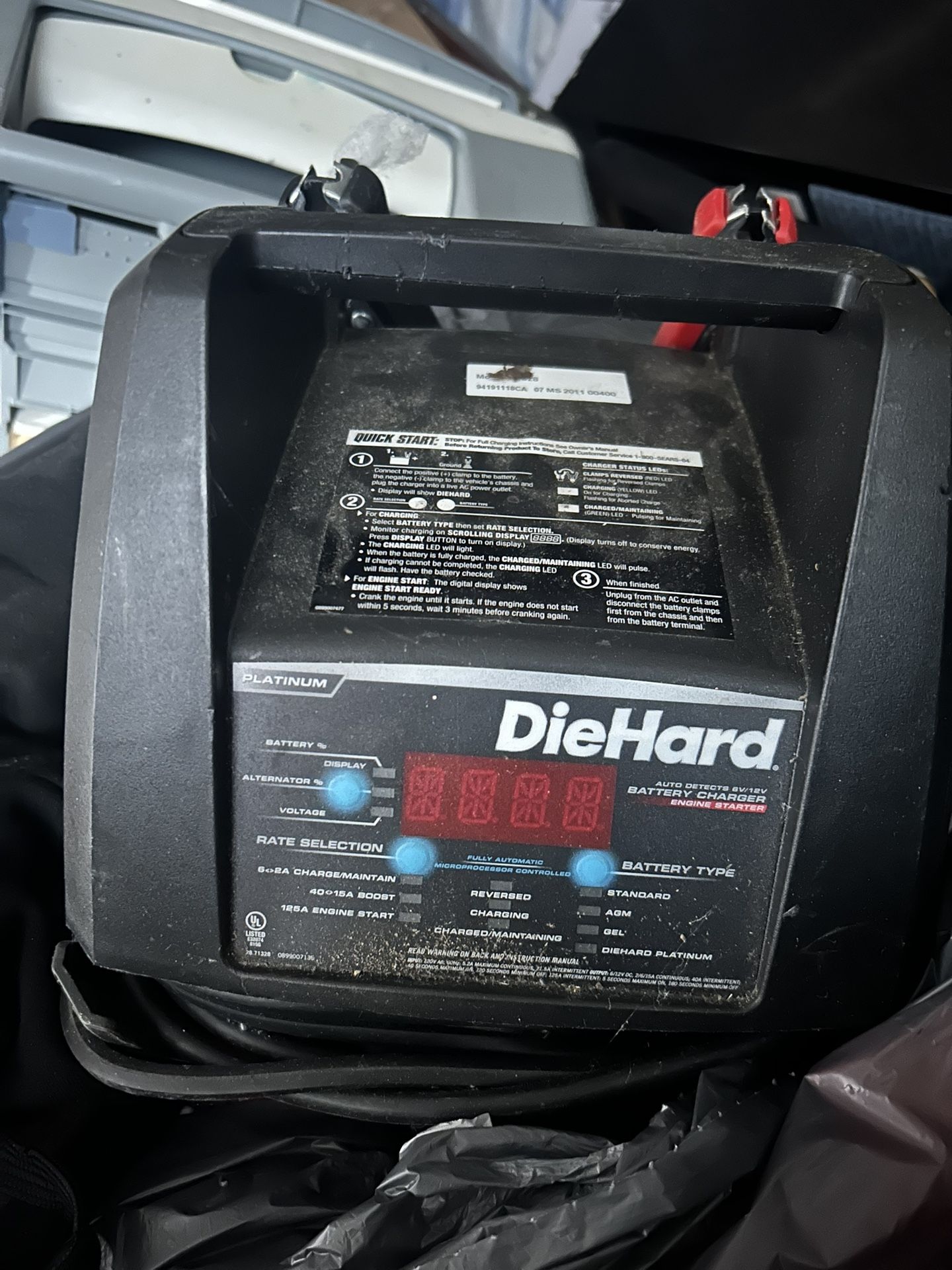 Diehard Battery Charger