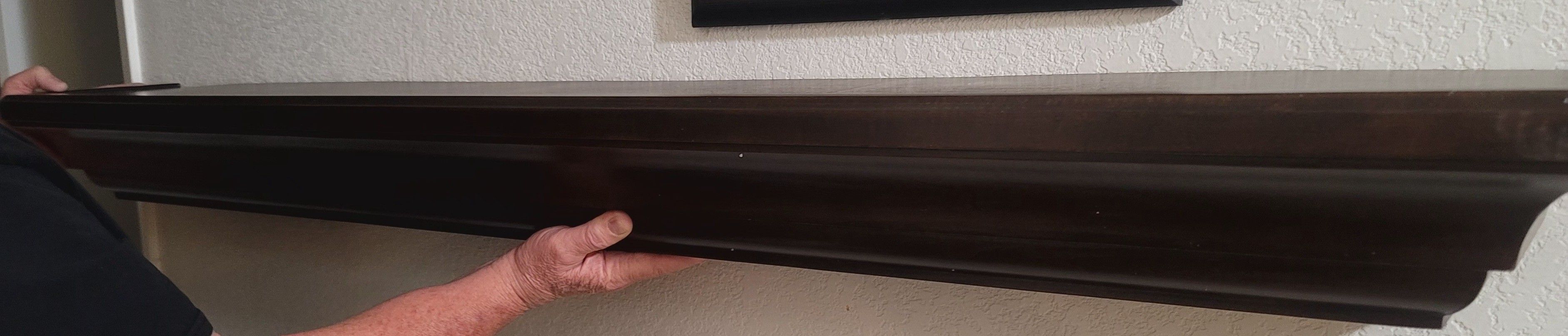 New Chocolate Fire Place Mantel 60 Inch