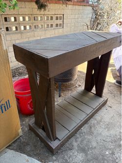 Wood Garden table