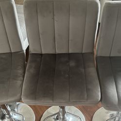 Set of 3 Swivel Stools