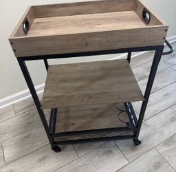 Bar Cart with wheels