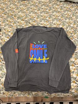 Travis Scott x McDonald's Smile L/S T-shirt XL