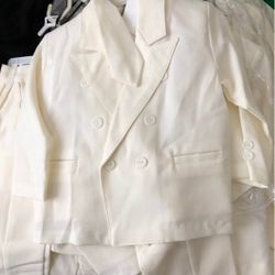 Kid’s Suit Jacket Pant Shirt Tie