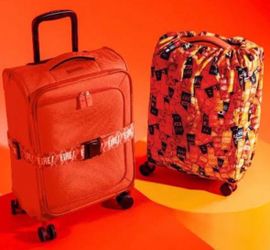 Taco Bell x CALPAK limited-edition FIRE! carry-on suitcase