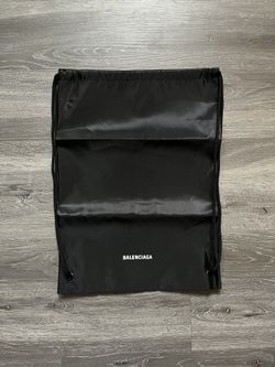 Black Balenciaga Drawstring Bag - Brand New