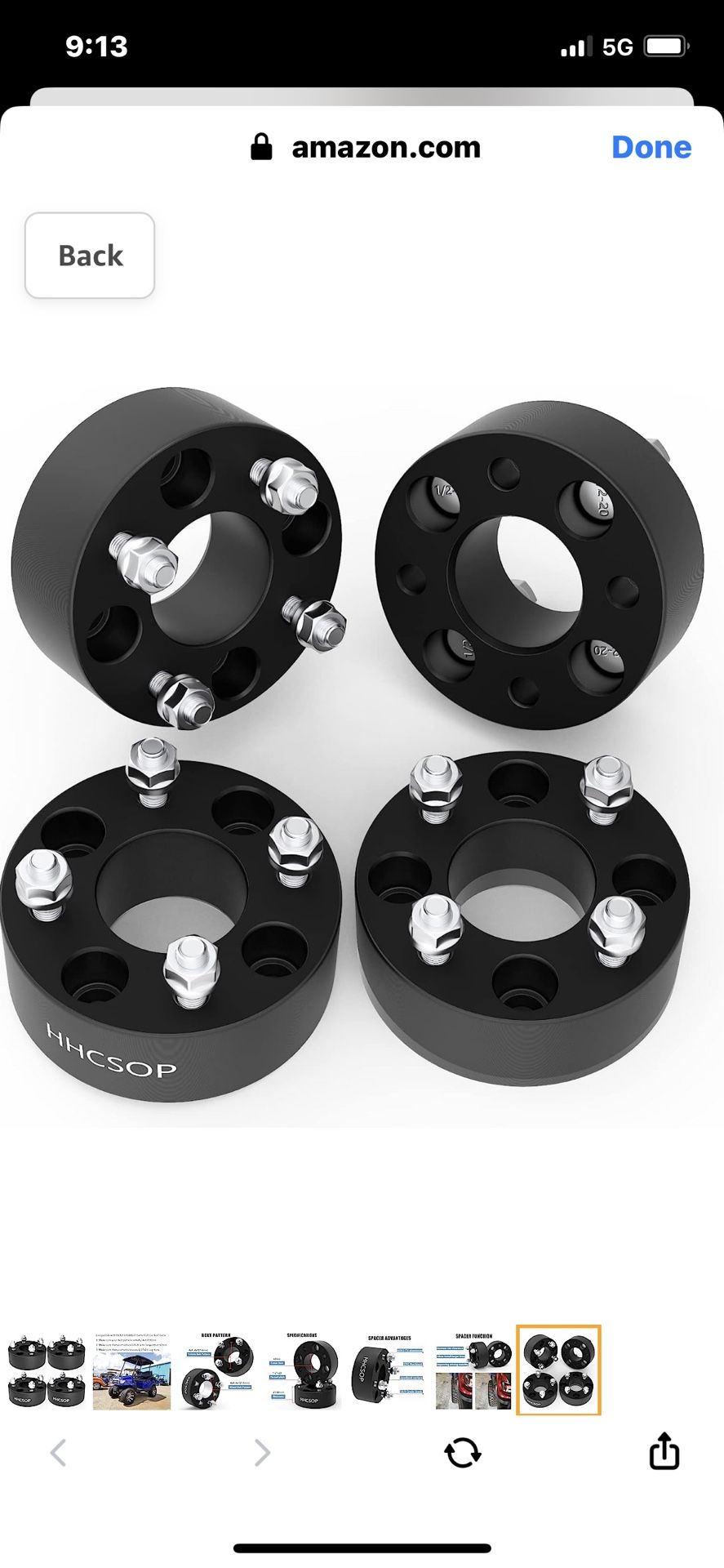 Wheel Spacers For Golf Cart