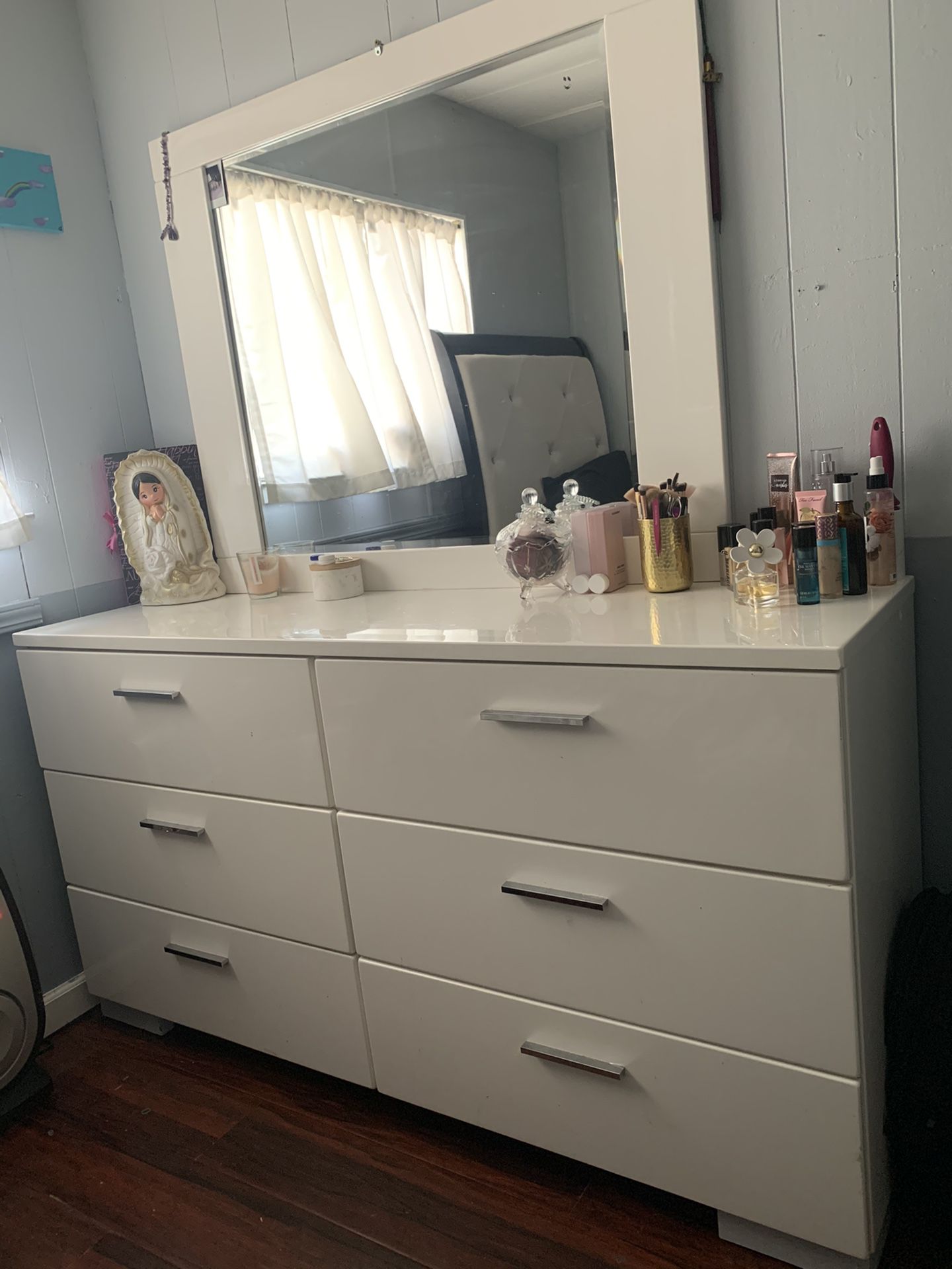 Vanity with dresser