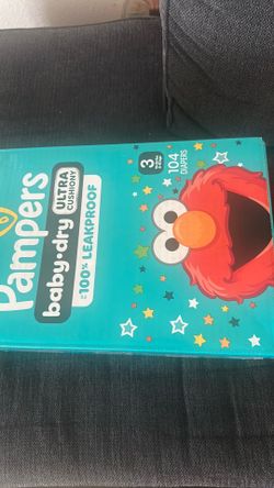 New pampers size 3 104 diapers