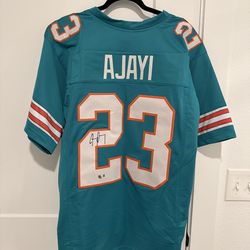 Autographed Dolphins Jay Ajayi Jersey