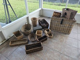 20 Wicker Baskets