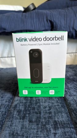 Blink video doorbell