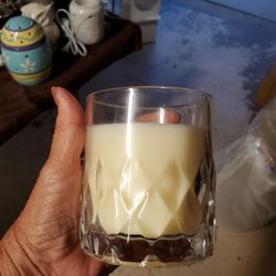 New Macaroon Rose Candle