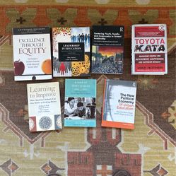 Educational Textbook Lot. Books