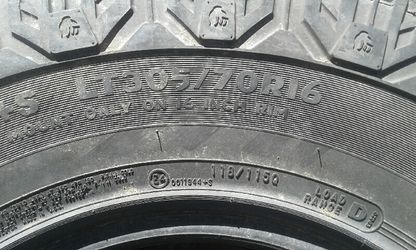 Two Truck Tires