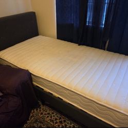 Twin Bed With Mattress 