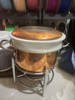William Sonoma RUFFONI Italy Fondue Pot