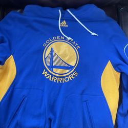 Stiched Adidas Golden State Warriors Hoodie Sweater 