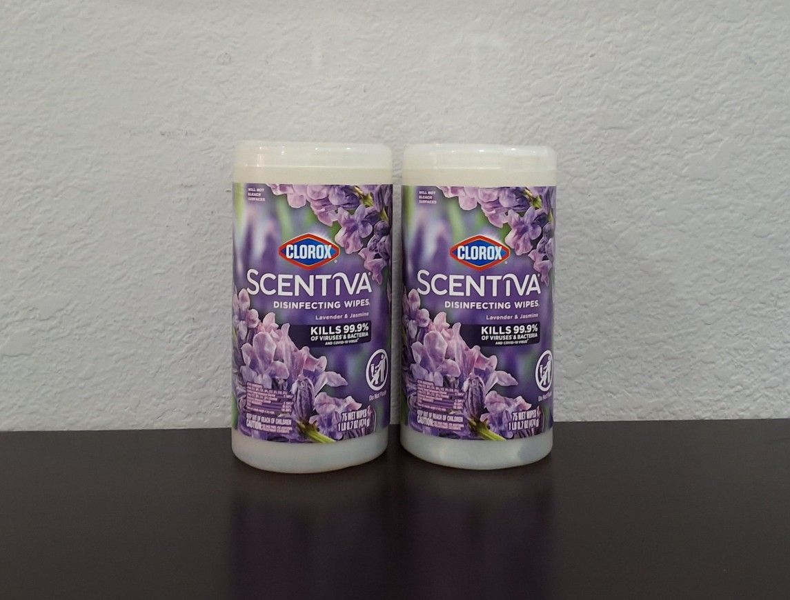 Clorox Scentiva Disinfecting Wipes