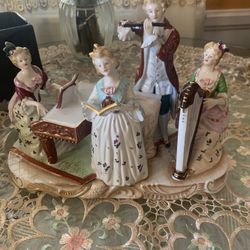Victorian / Italian Style Porcelain Figurine 