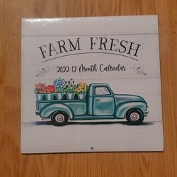 Farm Fresh 2022 Calendar..Brand New!!