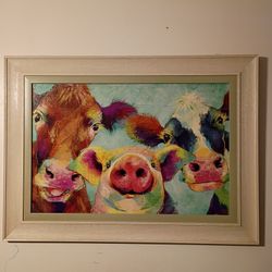 Animal Art Work 33"X45"