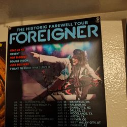Foreigner Poster 
