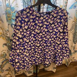 Banana Republic Floral Blouse 