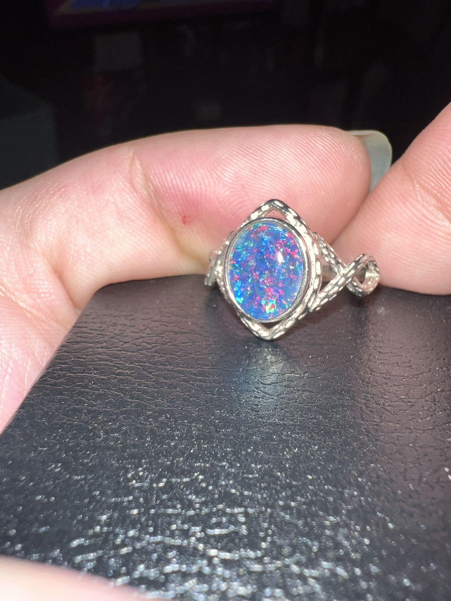 Australian Opal Ring.