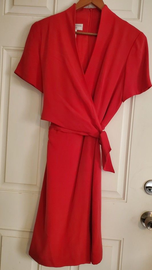 Red (Size 14) Dress