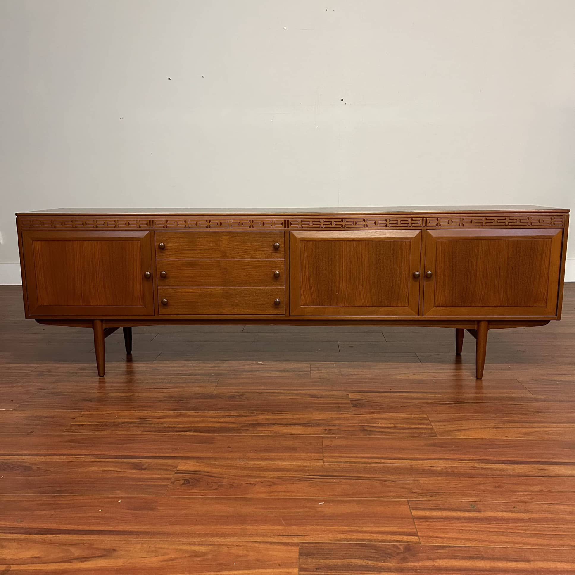 Extra Long Vintage Teak Sideboard - Many More Items In Stock!