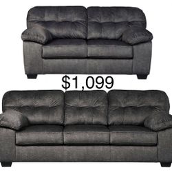 🇺🇸HUGE Ashley Furniture Sale🇺🇸 Brand New Sofa Loveseat SET! $50 Down Takes It Home Today! 