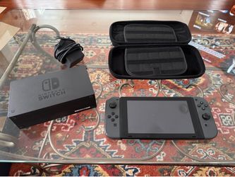 Nintendo Switch - with micro SD card, dock & case