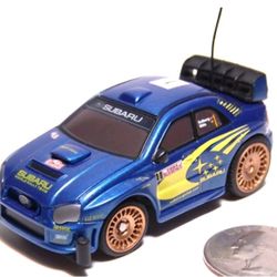 NIB, X-Trek PRO 1/60 scale Micro RC, Subaru Impreza WRC.
