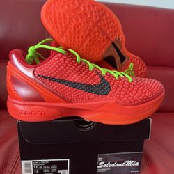 NEW NIKE ZOOM KOBE VI PROTRO REVERSE GRINCH SZ10.5 NEON Jordan Infrared Levis  6 Sample Retro 97 95 Union Fragment Solefly  Off White 2 1 FOAMPOSITE 