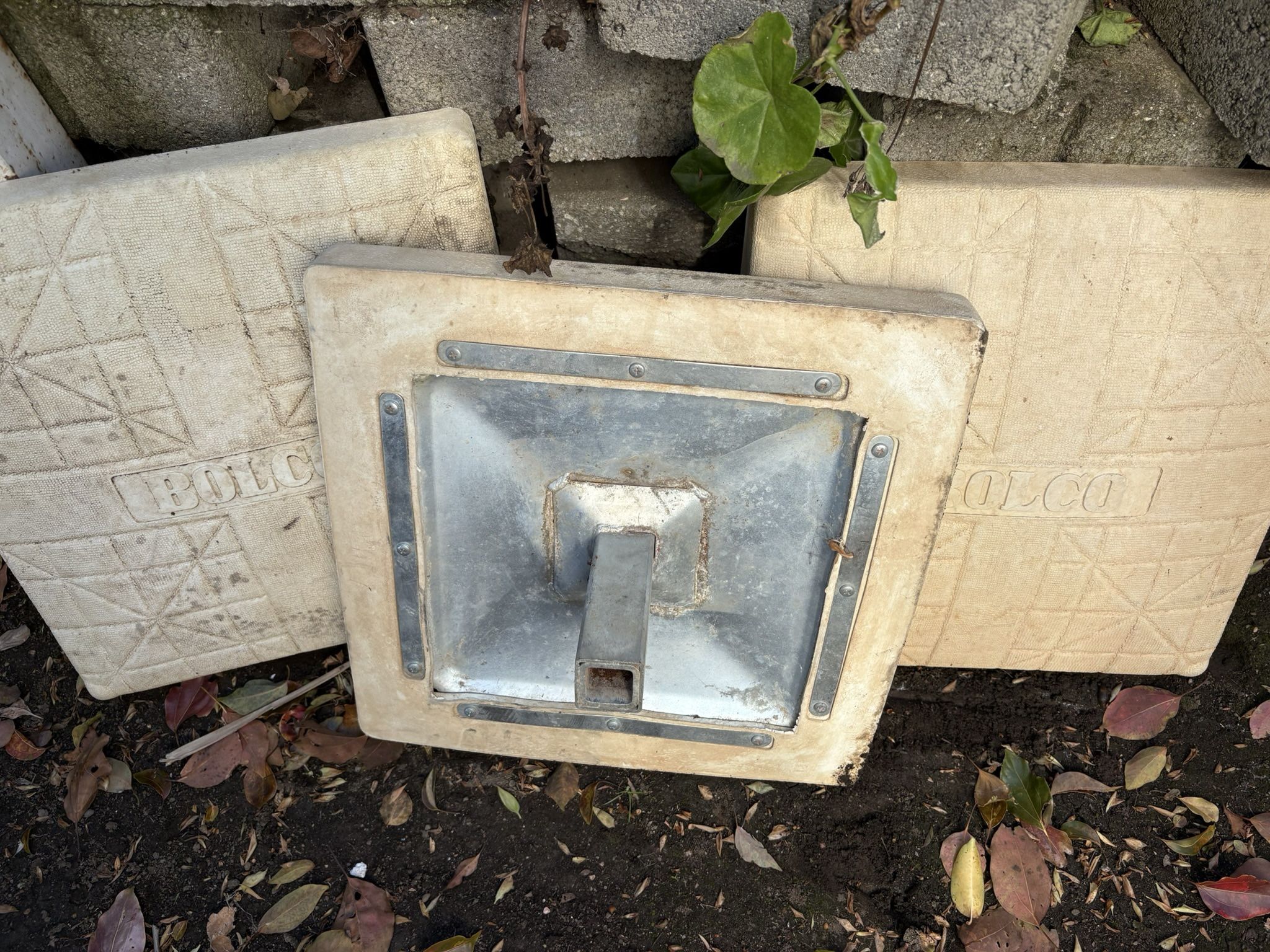 Set Of 3 Balco Bases. Good Condition.