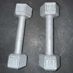2-5 LBS DUMBBELLS 