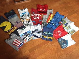 Boys 10-12yo - 15pcs T-shirts, spotless, 10Gap, 1Nike, 1RBX,1Puma,2 OldNavy