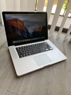 MacBook Pro 15” i7 500gb SSD 16GB RAM