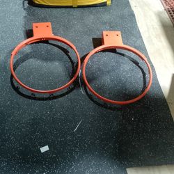 Double Rim Basketball Hoop