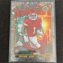 Topps 2024 Resurgence Circuit Breakers Insert CB-3 Xavier Worthy RC Chiefs