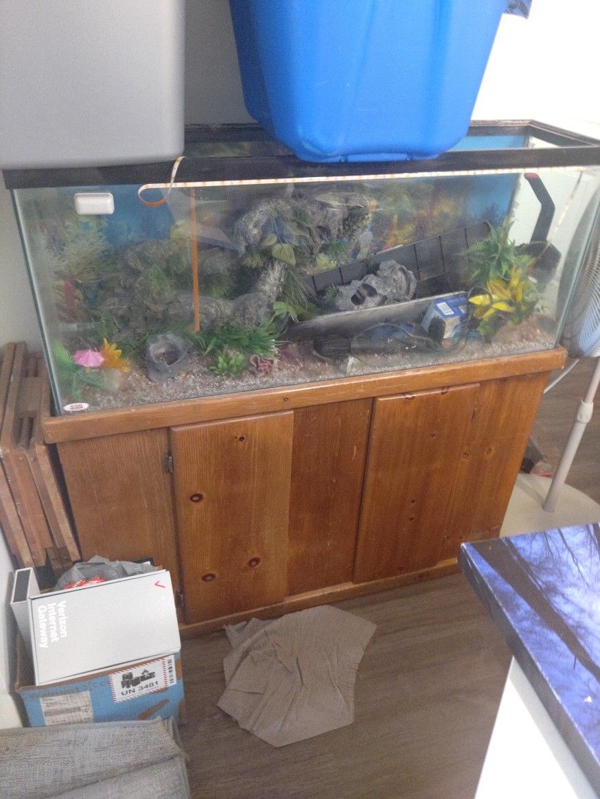 75gal Aquarium For Low Price, With Stand