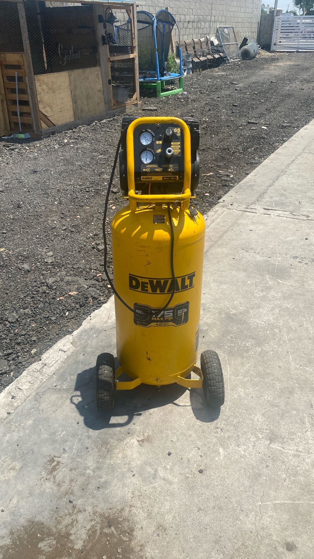 Dewalt 26 Gallon Air Compressor