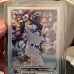 2022 Topps Baseball Cody Bellinger Rainbow Foil 