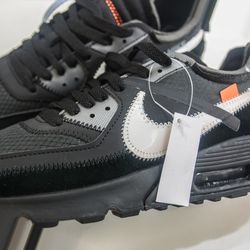 Nike Air Max 90 OFF-WHITE Black 4