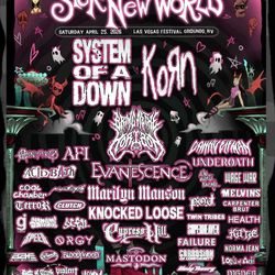 SICK NEW WORLD 2 TICKETS 🎟 FOR SALE.